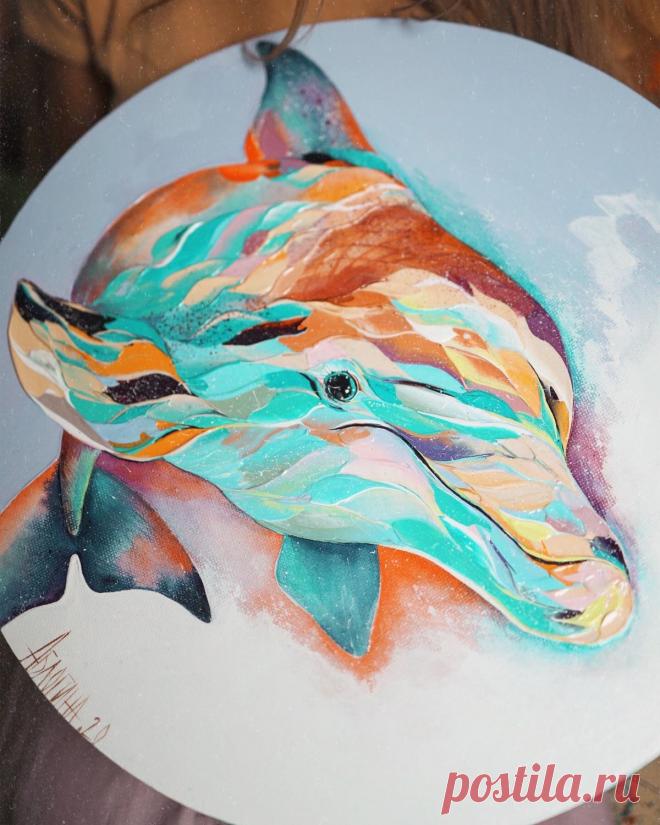 Афалин – купить на Ярмарке Мастеров – LR9ZIRU | Картины, Краснознаменск