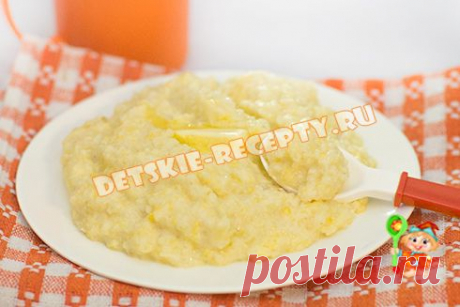 Пшенная каша с тыквой в мультиварке