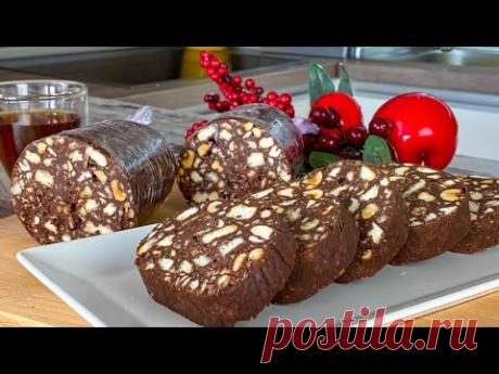 Рецепт из Детства за 10 минут. Без Выпечки. Очень Вкусна Шоколадная Колбаса.