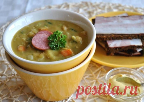Голландский гороховый суп «Снерт» / Простые рецепты