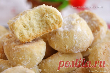 Мучное рассыпчатое печенье