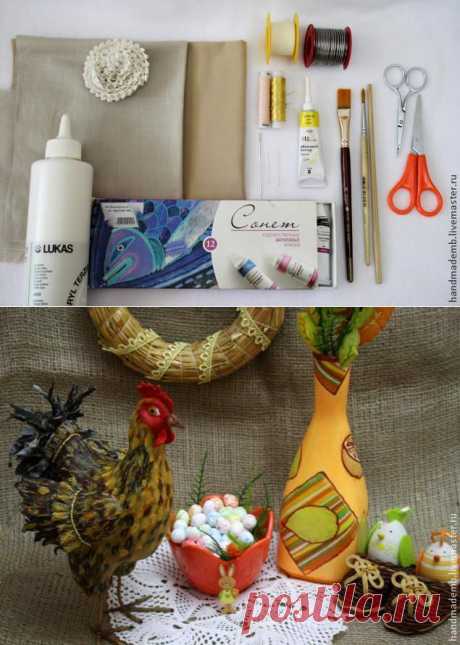 (+1) тема - Пасхальная курочка. Автор Мария Быкова | СВОИМИ РУКАМИ