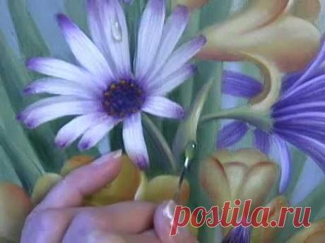Acrylic Painting Techniques - Painting Waterdrops - YouTube