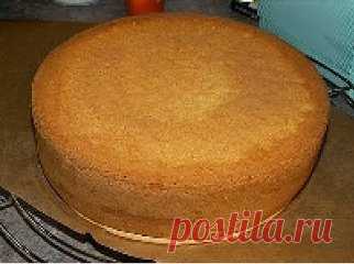 пышный бисквит га лимонаде