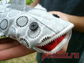 Пенал Рисунком Акулы | Craftsy