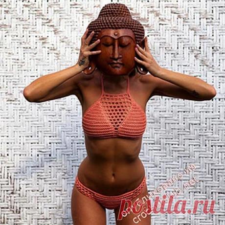 Как связать кроп-топ Энди Багус - Вязание Крючком. Блог Настика