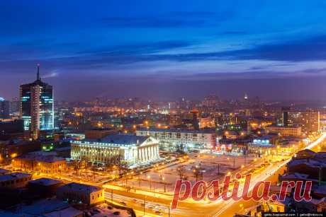 Зимний Челябинск