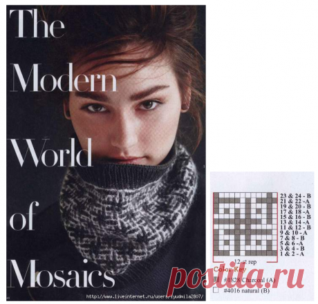 Ленивый жаккард из "Vogue Knitting winter 2014/15"