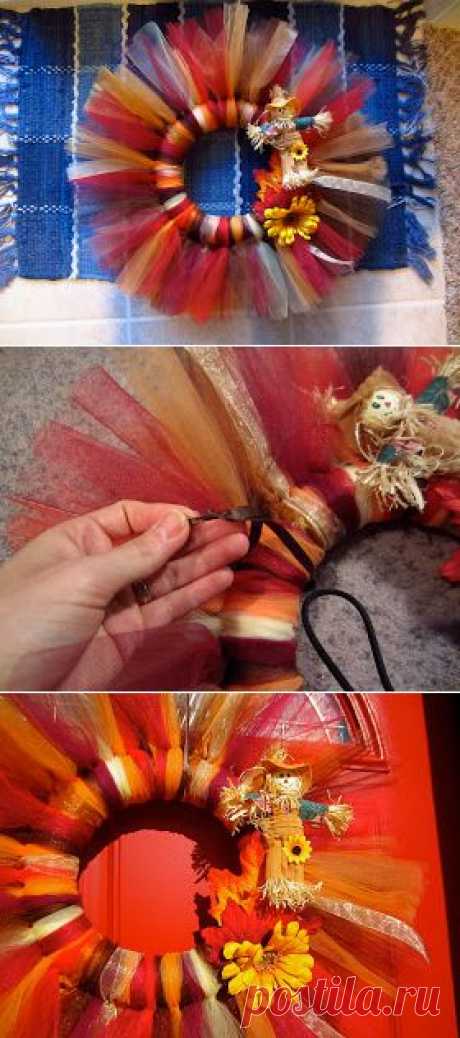 Просто DIY 2: влюбляться 'тюль венки