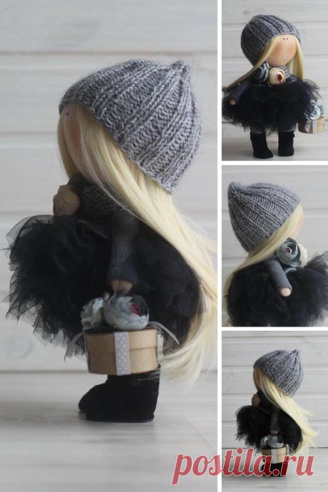 Fabric doll Baby doll Tilda doll Handmade by AnnKirillartPlace