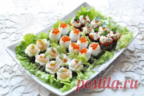 Праздничные канапе