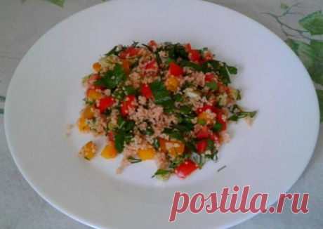 Табуле с кускусом - пошаговый рецепт с фото. Автор рецепта Зося . - Cookpad