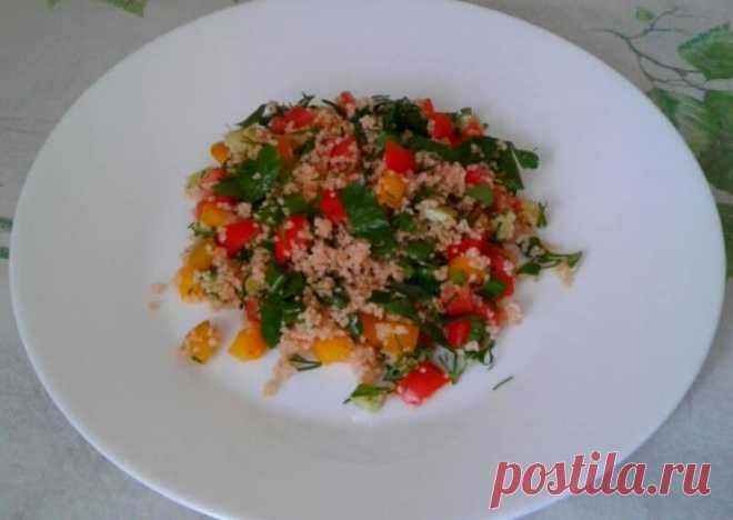 Табуле с кускусом - пошаговый рецепт с фото. Автор рецепта Зося . - Cookpad