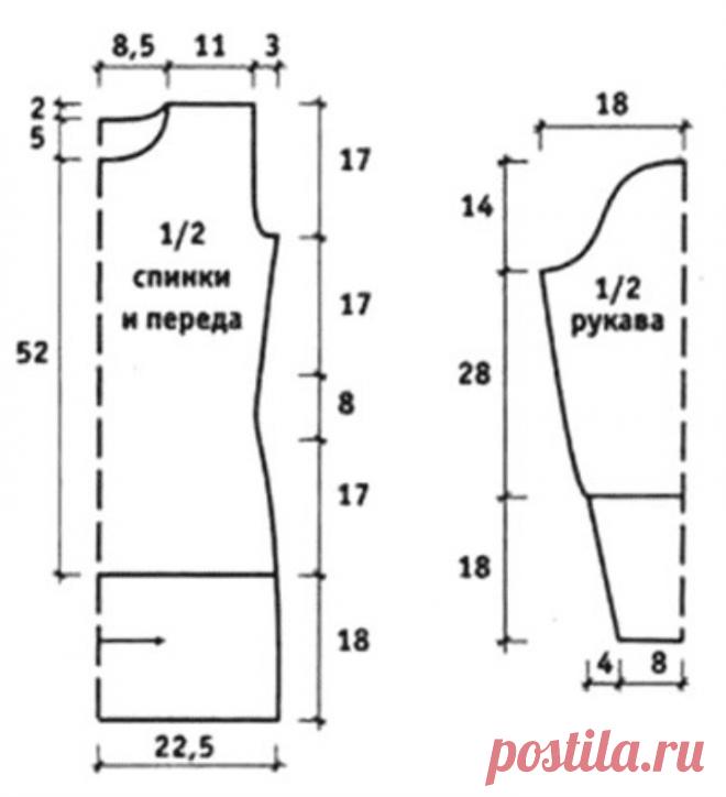 Dress crochet with cross border free pattern