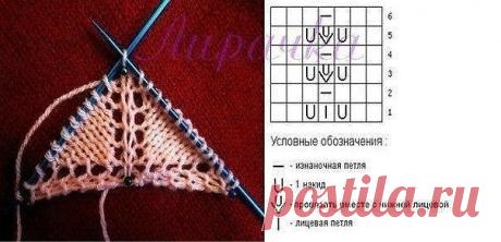 Вязание центральной петли в шалях (Уроки и МК по ВЯЗАНИЮ) — Журнал Вдохновение Рукодельницы