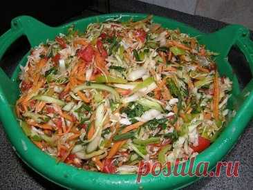 Салат на зиму — Домашняя кулинария
