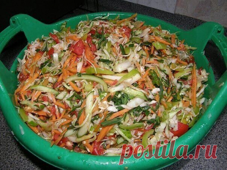 Салат на зиму — Домашняя кулинария
