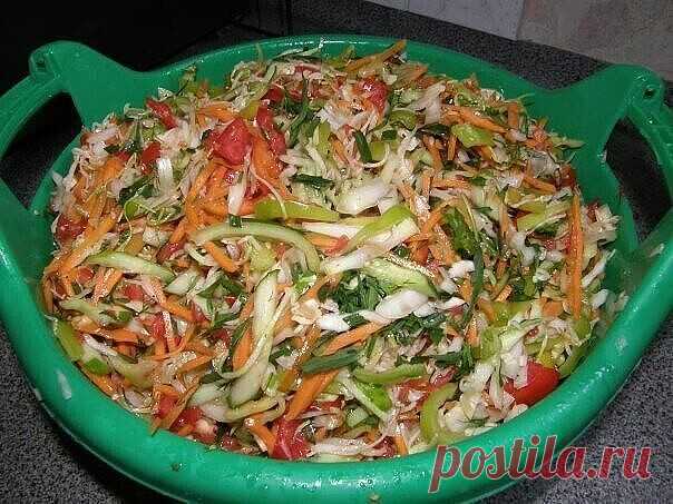Салат на зиму — Домашняя кулинария