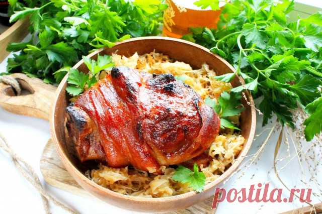 Свиная рулька по баварски в пиве Швайнхаксе рецепт с фото пошагово - 1000.menu