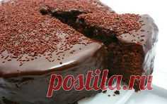 Постный пирог Брауни