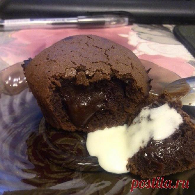 Шоколадные маффины с мороженым - пошаговый рецепт с фото - как приготовить - ингредиенты, состав, время приготовления - Mail Дети