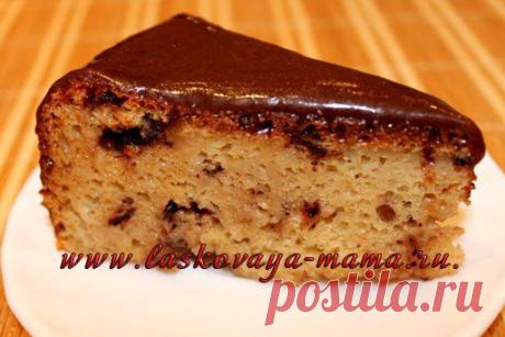 Кекс с зефиром в мультиварке