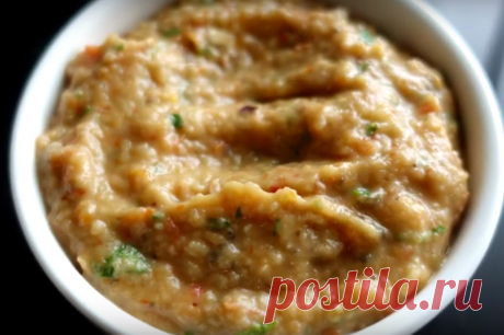 Аппетитный паштет из фасоли с печеными овощами - Четыре вкуса - медиаплатформа МирТесен