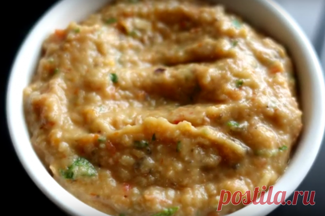 Аппетитный паштет из фасоли с печеными овощами - Четыре вкуса - медиаплатформа МирТесен