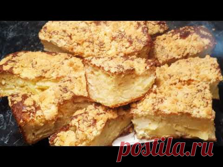 ЛУЧШИЙ ЯБЛОЧНЫЙ ПИРОГ К ЧАЮ ВКУСНЕЕ ОБЫЧНОЙ ШАРЛОТКИ МАЛО КТО ТАК ГОТОВИТ А ЗРЯ ОЧЕНЬ ВКУСНО ENG SUB
