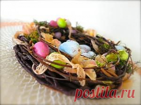 Мастерим пасхальный веночек - Ярмарка Мастеров - ручная работа, handmade
