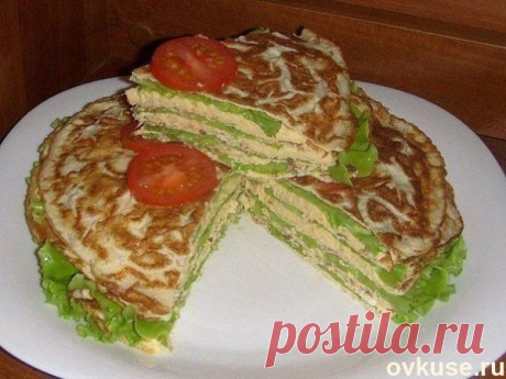 Обалденный закусочный тортик