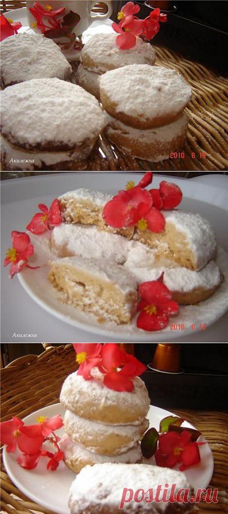 Печенье «Польворонес»Рождественская выпечка : Выпечка сладкая