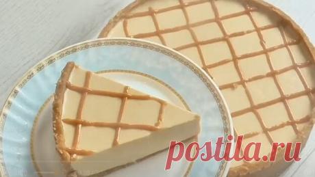 Тортик с вареной сгущенкой! Чизкейк без выпекания! Торт без выпечки!