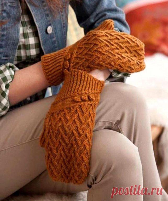 Варежки. Описание