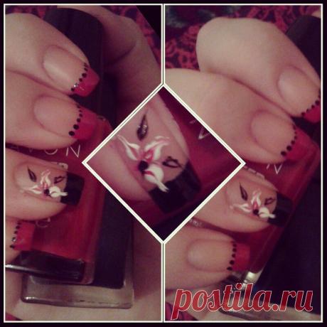 Идея для маникюра в домашних условиях
