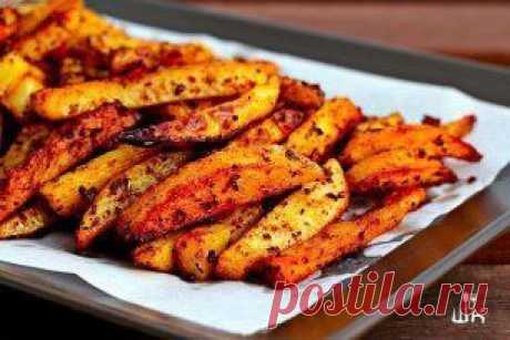 КАРТОФЕЛЬ ФРИ В ДУХОВКЕ 🍟