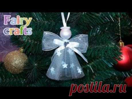 Рождественский ангел своими руками ❅ Мастер-класс | DIY ❅ Christmas angel ❅ Room Decor