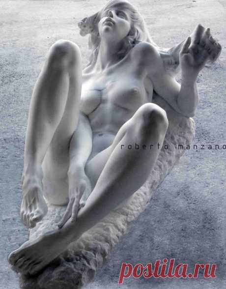 Автор Roberto Manzano. скульптура Equilibrio.