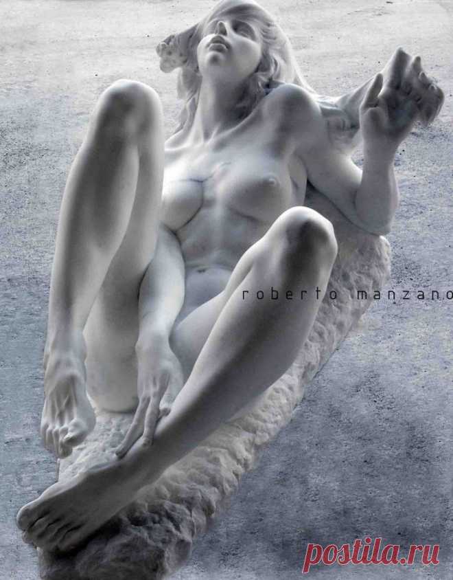Автор Roberto Manzano. скульптура Equilibrio.