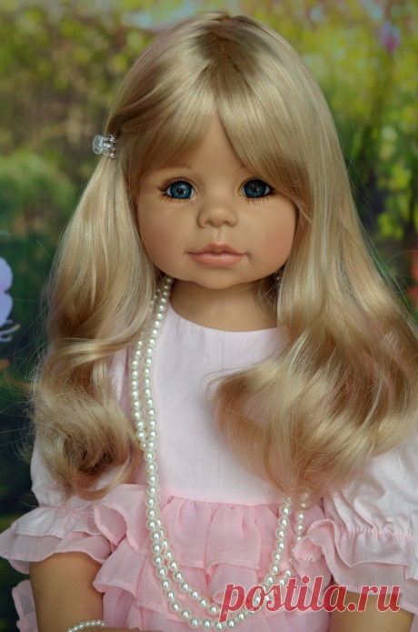 Masterpiece Dolls Kaylee Blonde Blue Eyes by Monika Levenig 34 Full Vinyl Doll" | eBay