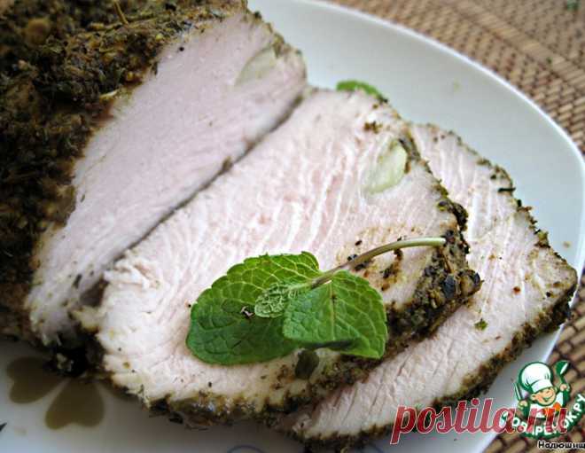 Запеченное мясо индейки в пряностях – кулинарный рецепт