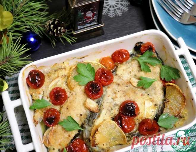Запеченная зубатка – кулинарный рецепт