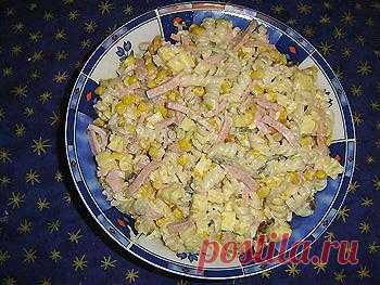 Немецкий макаронный салат, рецепт приготовления