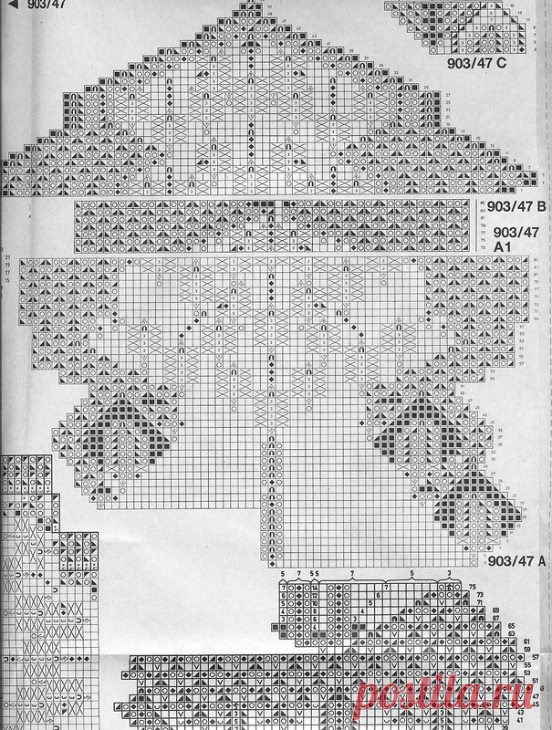 Burda special E903 1987. Tricot d' art.