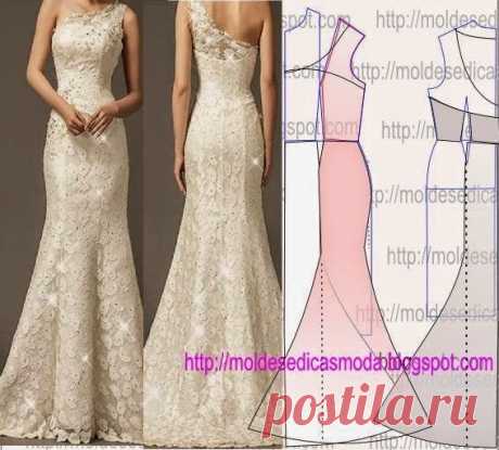 TRANSFORMAÇÃO DE MOLDE VESTIDO-127 | Moldes Moda por Medida | Bloglovin’