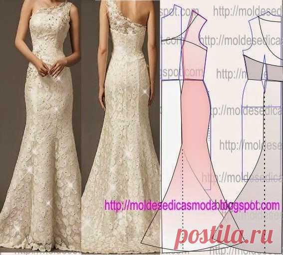 TRANSFORMAÇÃO DE MOLDE VESTIDO-127 | Moldes Moda por Medida | Bloglovin’