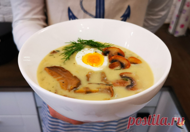 Рецепт очень вкусного супа грибная 