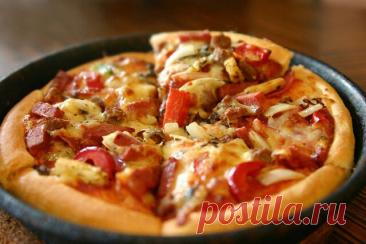 Вкуснющая быстрая пицца — Домашние заботы