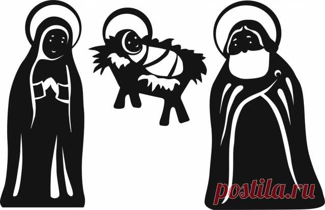 Рождественские вытыканки . - Поделки с детьми | Деткиподелки