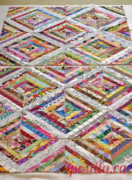 scrappystring - Quilternity's Place: I'm actually getting it done...